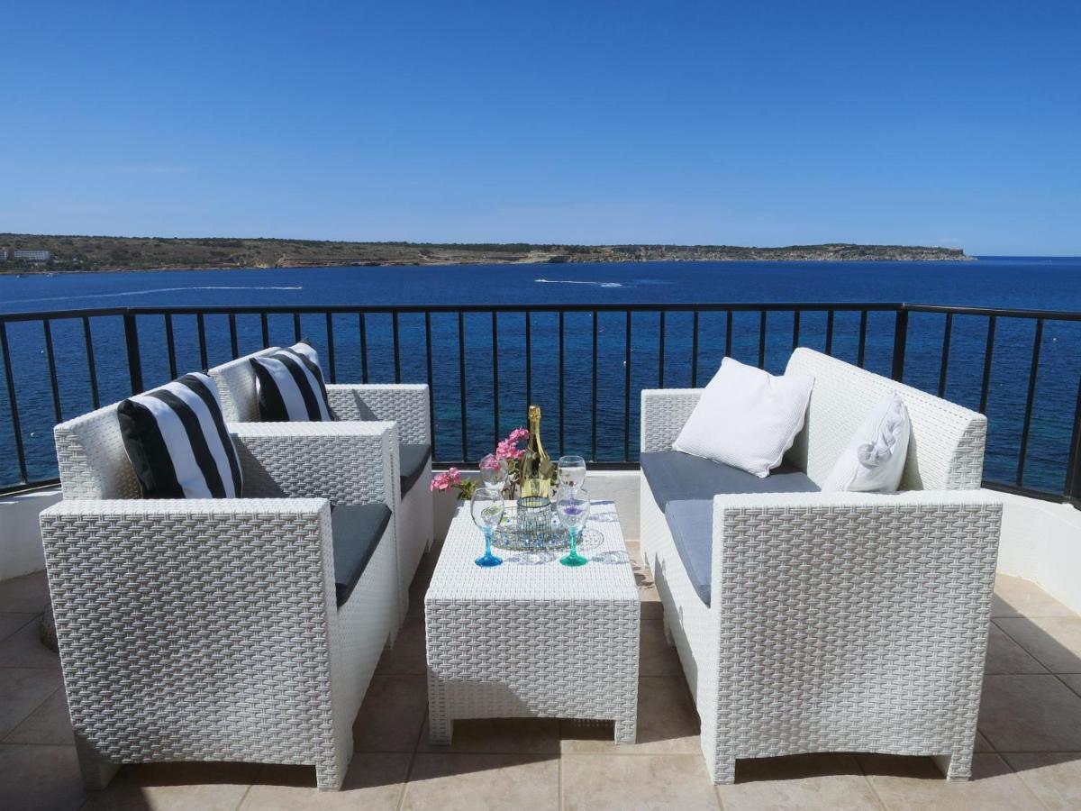 Maltaholiday Seafront Penthouse Apartament Mellieħa Zewnętrze zdjęcie